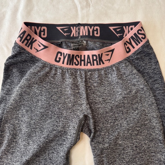 Gymshark Grey Marl‎ Women's Medium Seamless Workout Leggings - Picture 2 of 5